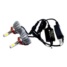 Kit 2 Lâmpada Super Led 2d H8 40w 8000k E-tech 3200 Lumiens Foto mini  2