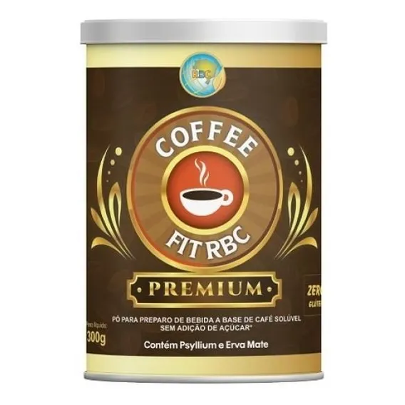 Kit 2 Latas Café Prime Gourmet Funcional Psyllium Emagrece Foto 1