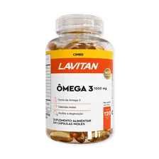 Kit 2 Lavitan Omega 3 - Com 120 Capsulas Foto mini  2