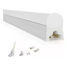 Kit 2 Led Tubular T8 120cm 20w C/ Calha Completa 6000k Luz Branco-frio 110v/220v Foto mini 2