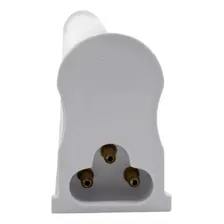 Kit 2 Led Tubular T8 120cm 20w C/ Calha Completa 6000k Luz Branco-frio 110v/220v Foto mini 3