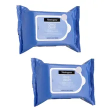 Kit 2 Lenço Demaquilante Neutrogena Deep Clean Com 25un Cada Foto  mini 1