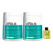 Kit 2 Let Me Be Botox Pro Repair Sem Formol De 1kg Cada Foto  mini 1