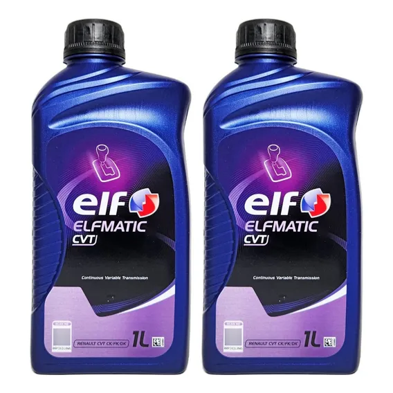 Kit 2 Litros Óleo Câmbio Automático Elf Elfmatic Cvt Foto 1