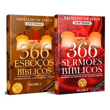 Kit 2 Livros 366 Esboços Bíblicos Volume 1 + Volume 2 Foto mini 1