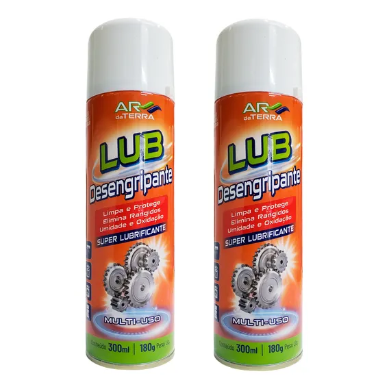 Kit 2 Lubrificantes Desengripante Multi Uso 300ml Foto 1