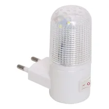 Kit 2 Luminária De Tomada Abajur Led Mini Luz Noturna Bivolt Foto  mini 1