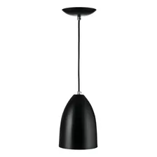 Kit 2 Lustres Pendente Cone Preto Sala Cozinha Quarto 110v/220v Foto mini 3