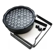Kit 2 Luz Led Par 64 Rbgw 54 Leds 3w Dmx Digital Strobo Foto mini  3