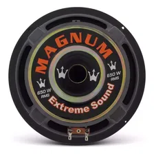 Kit 2 Magnum Auto Falante Subwoofer Rex 8 Polegadas 650w Rms Cor Preto Foto mini 4