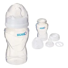 Kit 2 Mamadeira Soft Silicone Ortod么ntico Branca 150ml 250ml Cor Branco Kit 2 Mamadeira Soft Silicone Ortod么ntico Branca 150ml 250ml Kuka Foto mini 4