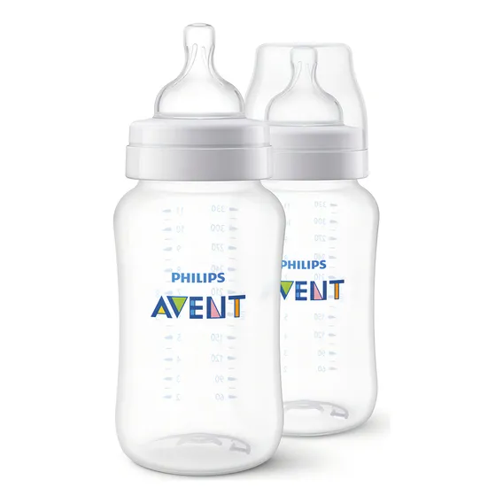 Kit 2 Mamadeiras Avent Clássica 330ml - 0% Bpa Foto 1