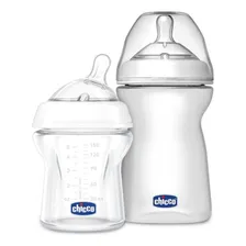 Kit 2 Mamadeiras Chicco 150ml 0m+ E 330ml 6m+ Transparente Foto mini 1