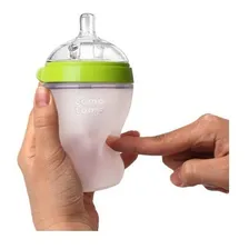 Kit 2 Mamadeiras Comotomo Verde 150ml Com Bico 0+ Foto mini 4