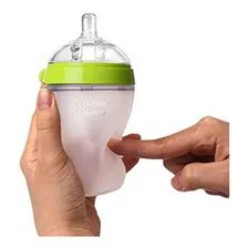 Kit 2 Mamadeiras Comotomo Verde 250ml Com Bico 3m Foto mini 4