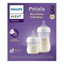 Kit 2 mamadeiras Philips Avent Pétala anticólica transp 125ml/260ml Cor Transparente Foto mini 2