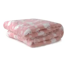 Kit 2 Manta Cobertor Microfibra Infantil Bebê Estampada Cor Menina Foto mini  2