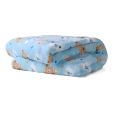 Kit 2 Manta Cobertor Microfibra Infantil Bebê Estampada Cor Menino Foto mini  2