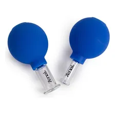 Kit 2 Massageador Ventosa Lifting Facial Antirrugas Vacuo Foto mini 4