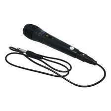 Kit 2 Microfones P10 Dinâmico Com Fio Karaokê E Caixa De Som Foto mini 3