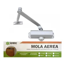 Kit 2 Mola Aérea Hidráulica Porta Madeira Alumínio Ferro 85k Foto  mini 1