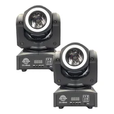 Kit 2 Moving Beam Led 60w 2in1 Beam Effect Color Beam Led 6 110v/220v Foto mini 1