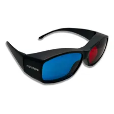 Kit 2 Óculos 3d Positivo Ultraresistente Red Blue Foto mini 2
