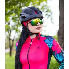 Kit 2 Óculos Corrida Ciclismo Espelhado Uv + Lentes Noturnas Lente Laranja Foto mini  3