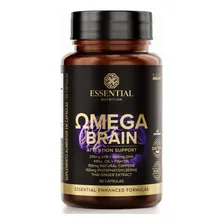 Kit 2 Ômega Brain Essential Nutrition 60 Cápsulas Foto mini 4