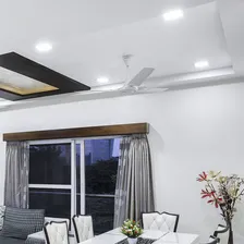 Kit 2 Painel Plafon Led Embutir 25w Quadrado Slim Frio Foto mini  3