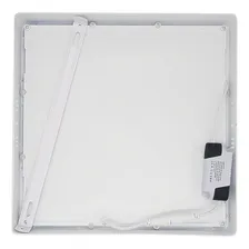 Kit 2 Painel Plafon Sobrepor Led 25w Quadrado Branco Frio Foto mini  2