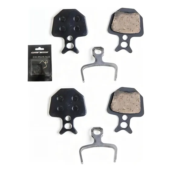 Kit 2 Pares Pastilha Para Freio Disco Peixinho Sypo Bike Mtb Foto 1