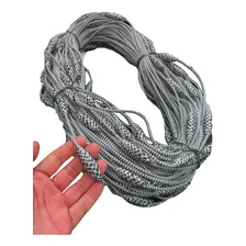 Kit 2 P莽 Tralha Corda B贸ia Para Redes De Pesca 100mt 13gr Foto mini 2