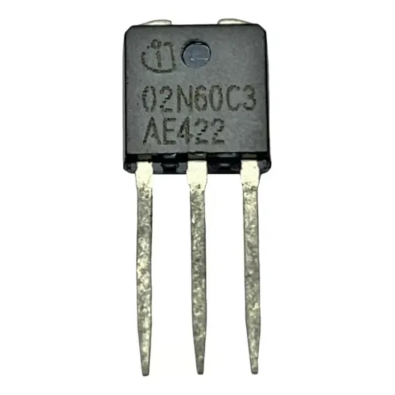 Kit 2 Pçs Transistor Fet N P02n60c3 Smd Foto 1