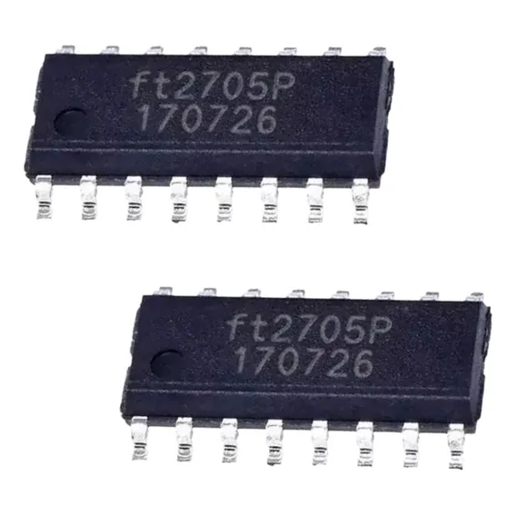 Kit 2 Peças Ci Smd Ft2705p Ft2705 Sop-16 Sop16 Foto 1