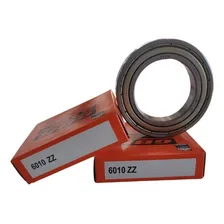 Kit 2 Peças Rolamento Rígido De Esfera 6010 Zz 50x80x16 Foto mini 4