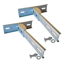 Kit 2 Peças Suporte Fixação Com Regulagem Portão Bv Foto mini 1