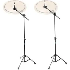 Kit 2 Pedestal Girafa Ask Estante Pratos De Bateria B12g Foto mini  2