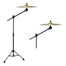 Kit 2 Pedestal Girafa Ask Estante Pratos De Bateria B12g Foto mini 4