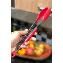 Kit 2 Pegador Grande De Silicone E Aço Inox Cozinha Multiuso Foto mini 3