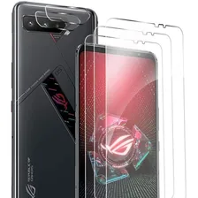 Kit 2 Películas Clear Para Rog Phone 5 + 2 Películas Câmera Foto  mini 1