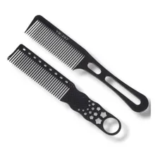 Kit 2 Pentes De Carbono Antiestático Toni &guy Frisado Preto Foto mini 1