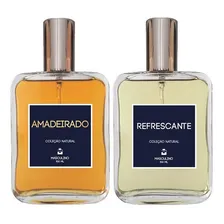 Kit 2 Perfumes Masculinos - Amadeirado + Refrescante 100 Foto  mini 1