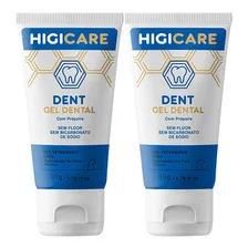 Kit 2 Pet Smack Higicare Dent 50g - Pasta De Dente Para C茫es Sabor Pr贸polis Foto mini 1