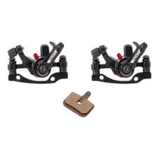 Kit 2 Pinças De Freios A Disco Mecânico Para Bicicleta 1 Par Foto mini 1