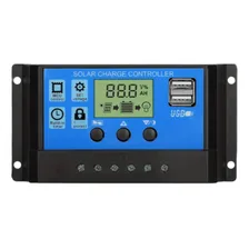 Kit 2 Placa Solar 150w Controlador 30a Lcd Bateria 240ah Resun Solar 62 Foto mini 2