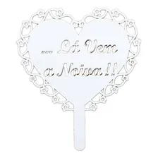 Kit 2 Placas Casamento Mdf - Lá Vem A Noiva- Personalizada Foto mini 1