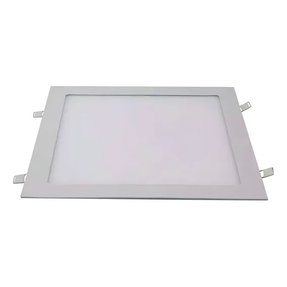 Kit 2 Plafon Led Quadrado 30x30 Embutir 24w 4000k Avant Estrutura Branco Neutro - 4000k Foto 1