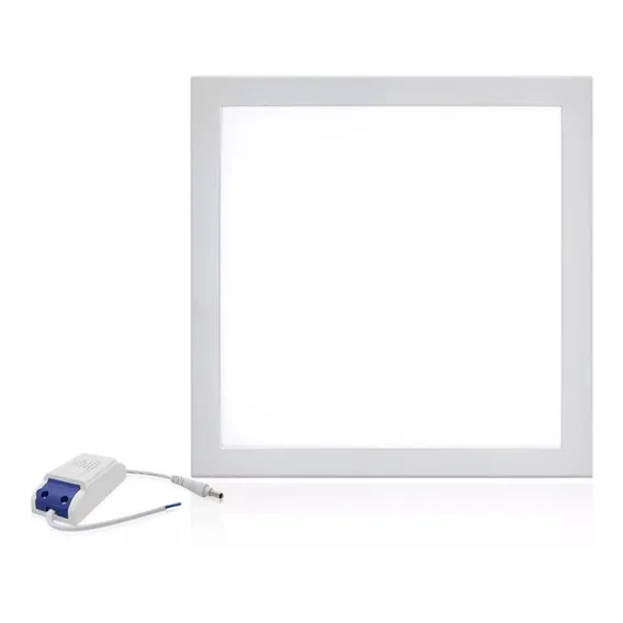 Kit 2 Plafon Luminária Led Embutir 22x22 Branco Quente 18w 110v/220v Foto 1