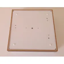 Kit 2 Plafon Sobrepor Madeira 20x20 Franja Mdf Estrutura Imbuia Foto mini 3